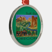 Smith Rock ~ Oregon Silbernes Ornament (Rechts)