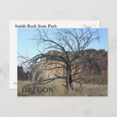 Smith Rock Rocks Postkarte (Vorne/Hinten)