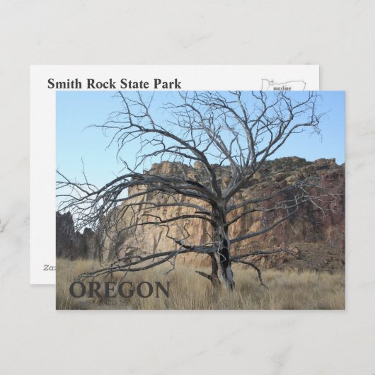 Smith Rock Rocks Postkarte (Vorne/Hinten)