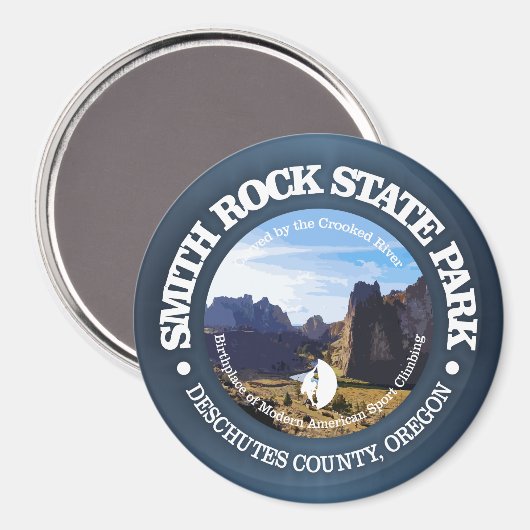 Smith Rock SP Magnet (Vorderseite/Rückseite)