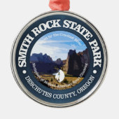 Smith Rock SP Ornament Aus Metall (Vorne)