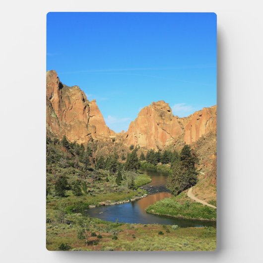 Smith Rock Staat Park, OR Fotoplatte (Vorderseite)