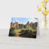 Smith Rock Staat Park, OR Karte (Gelbe Blume)