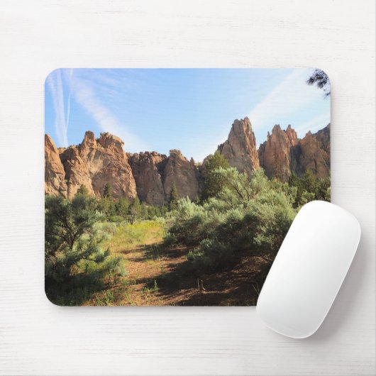 Smith Rock Staat Park, OR Mousepad (Mit Mouse)