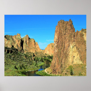 Smith Rock Staat Park, Oregon Poster