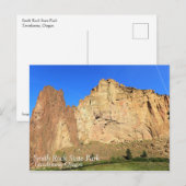 Smith Rock Staat Park, Oregon Postkarte (Vorne/Hinten)