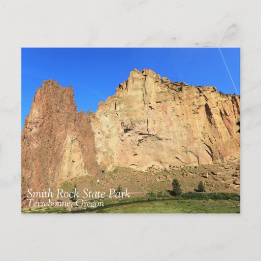 Smith Rock Staat Park, Oregon Postkarte (Vorderseite)