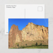 Smith Rock Staat Park, Oregon Postkarte (Vorne/Hinten)