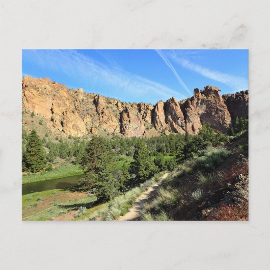 Smith Rock Staat Park, Oregon Postkarte (Vorderseite)
