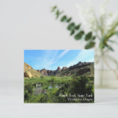Smith Rock Staat Park, Oregon Postkarte (Stehend Vorderseite)