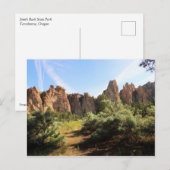 Smith Rock Staat Park, Oregon Postkarte (Vorne/Hinten)