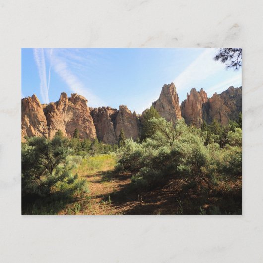Smith Rock Staat Park, Oregon Postkarte (Vorderseite)