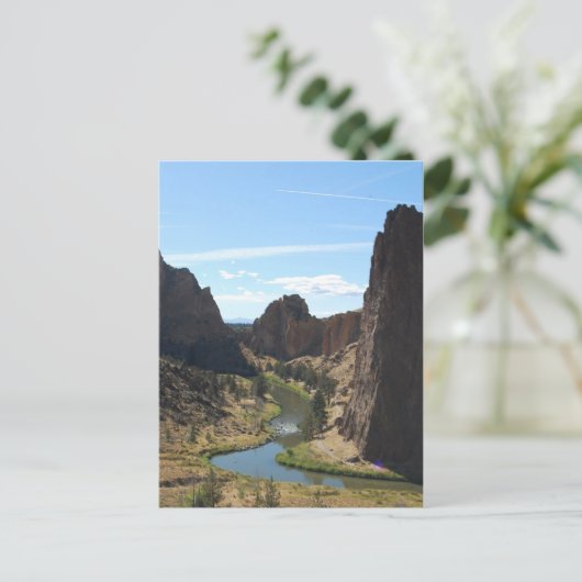 Smith Rock Staat Park Postkarte (Stehend Vorderseite)