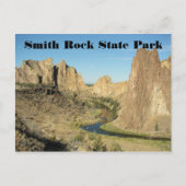 Smith Rock Staat Park Reisen Foto Postkarte (Vorderseite)
