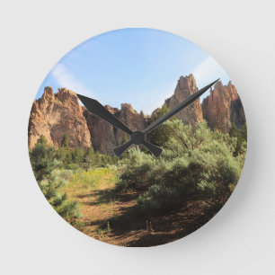 Smith Rock State Park, OR Runde Wanduhr