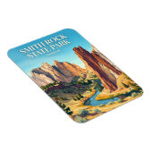 Smith Rock State Park USA Magnet (Rechte Seite)