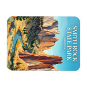 Smith Rock State Park USA Magnet (Horizontal)