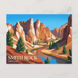 Smith Rock State Park USA Postkarte