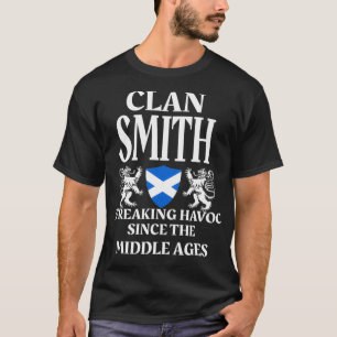 Smith Schottischer Clan Schottland Familienname T-Shirt