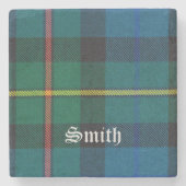 Smith, Smith Schottischer Tartan, Smith Clan, Smit Steinuntersetzer (Vorderseite)