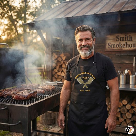 Smith Smokehouse Premium Cuts Custom BBQ Pitmaster Schürze