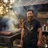 Smith Smokehouse Premium Cuts Custom BBQ Pitmaster Schürze