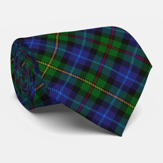Smith Tartan Krawatte (Gerollt)
