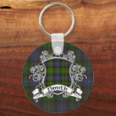 Smith Tartan Shield Schlüsselanhänger (Vorderseite)
