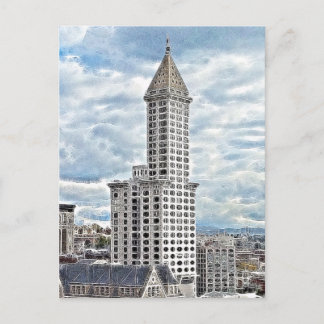 Smith Tower Postkarte