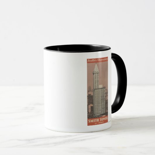 Smith Tower, Seattles Observatorium Tasse (VorderseiteRechts)