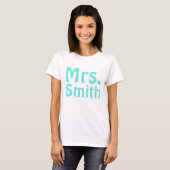 Smith Turquoise Polka Dots T-Shirt (Vorne ganz)