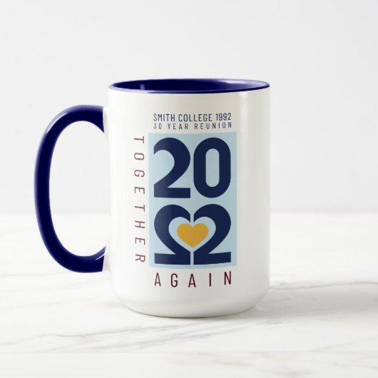 Smith Uni Class of 1992 - 2022 Wiedersehen-Tasse Tasse (Links)