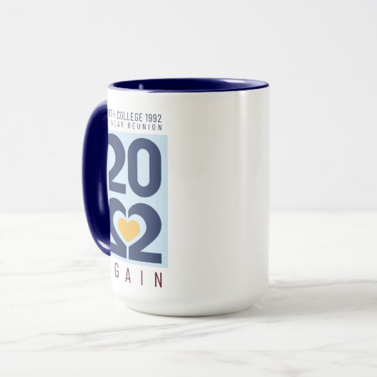 Smith Uni Class of 1992 - 2022 Wiedersehen-Tasse Tasse (Vorderseite Links)