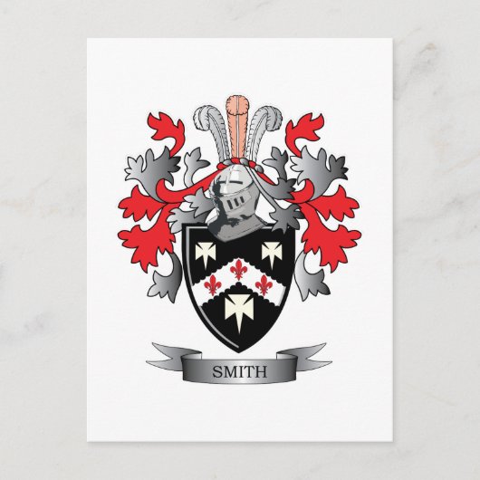 Smith-Wappen Postkarte (Vorderseite)