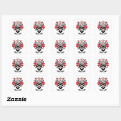 Smith-Wappen Quadratischer Aufkleber (Blatt)