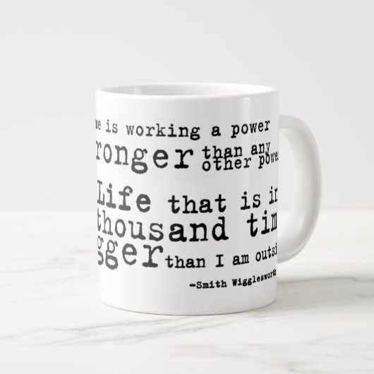 Smith Wigglesworth Tasse (Vorderseite Rechts)