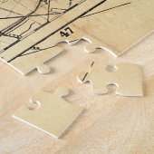 Smithe neue Karte von London 1860 Puzzle (Seite)