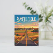 Smithfield USA Postkarte (Stehend Vorderseite)