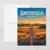Smithfield USA Postkarte (Vorne/Hinten)