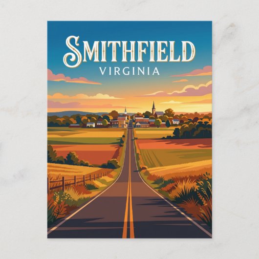 Smithfield USA Postkarte (Vorderseite)