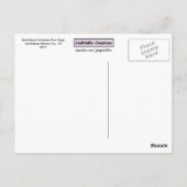 Smithland Volunteer Fire Department Postcard #4 Postkarte (Rückseite)