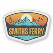 Smiths Ferry, Idaho Aufkleber (Vorderseite)