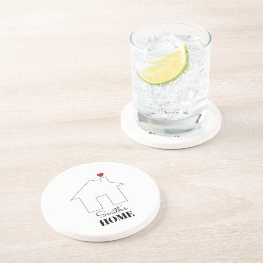 Smith's Home with Heart Getränkeuntersetzer (Seite)