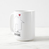 Smith's Home with Heart Kaffeetasse (Vorderseite Links)