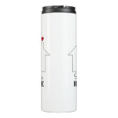 Smith's Home with Heart Thermosbecher (Rückseite)