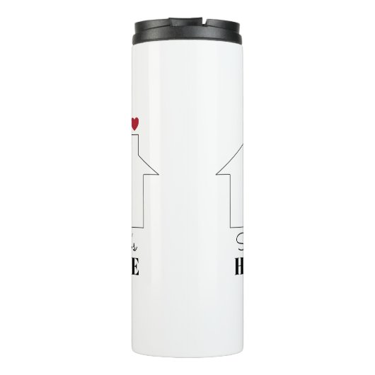 Smith's Home with Heart Thermosbecher (Rückseite)