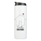 Smith's Home with Heart Thermosbecher (Nach rechts gedreht)