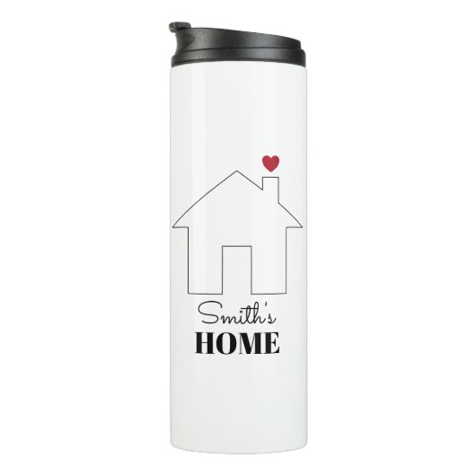 Smith's Home with Heart Thermosbecher (Nach rechts gedreht)