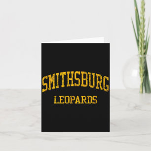Smithsburg High School Hs Smithsburg Md Vintage Sr Karte