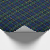 Smithschottischer Tartan-kariertes Geschenkpapier (Ecke)